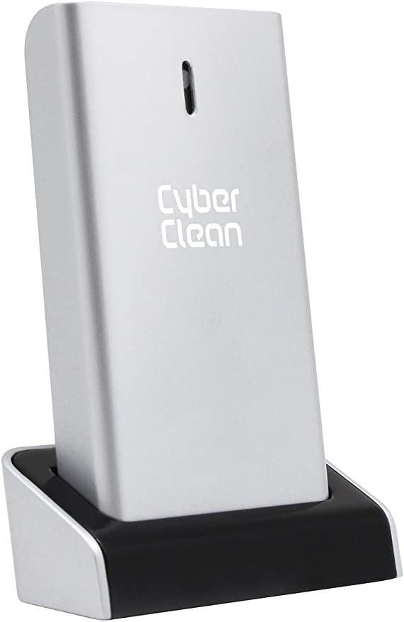 Cyber Clean Screen & Keyboard Cleaner - Black | Safe & Effective Cleaning for Computers, Laptops, Keyboards & Electronics | Perfect for Home, Office & Gaming Setups
