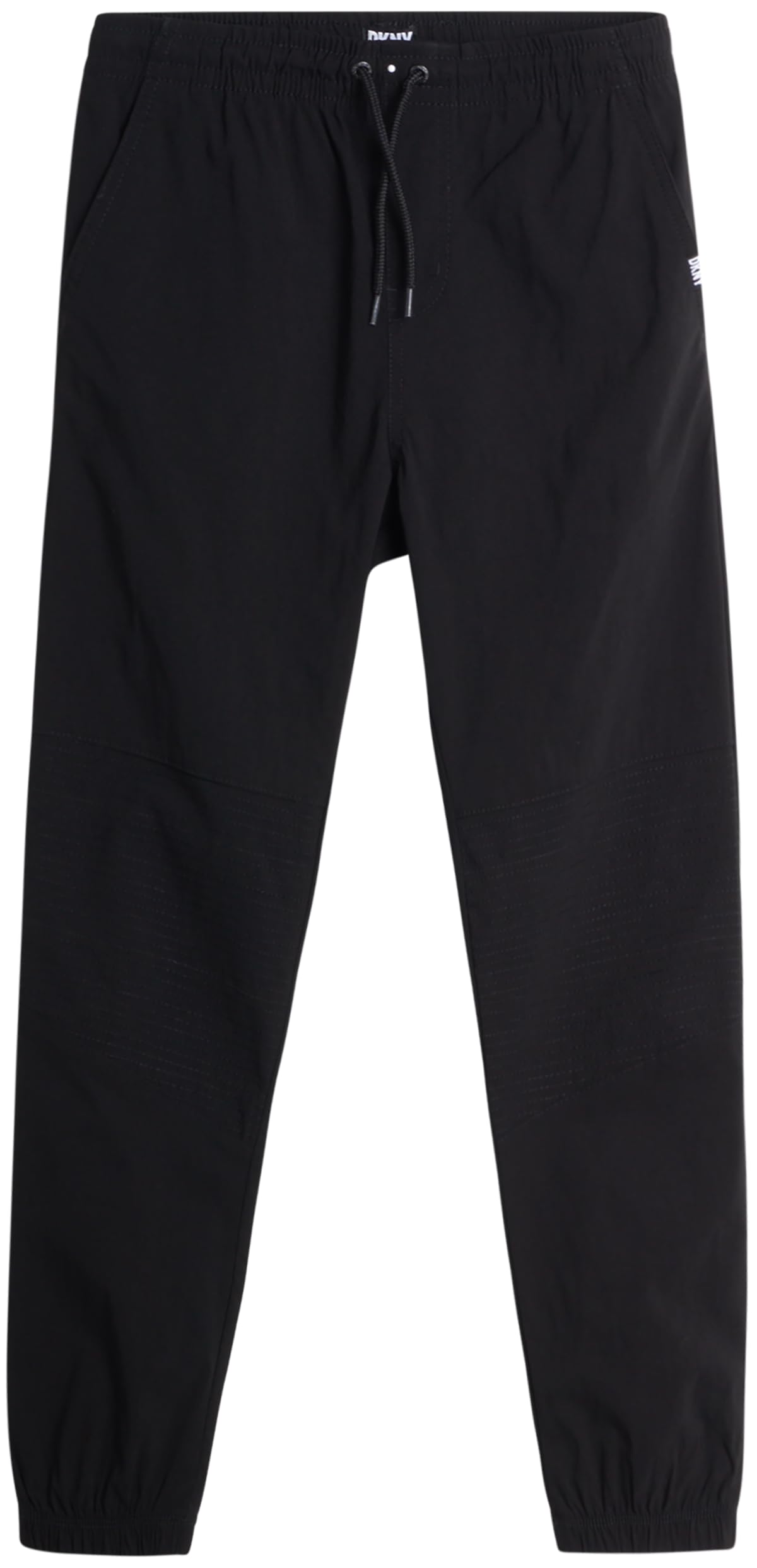 DKNY Boys' Grey Quick Dry Performance Jogger Pants - Stretch Utility Tech Moto Joggers - Woven Hybrid Athletic Pants for Boys (8-16) - Perfect for School, Sports & Casual Wear