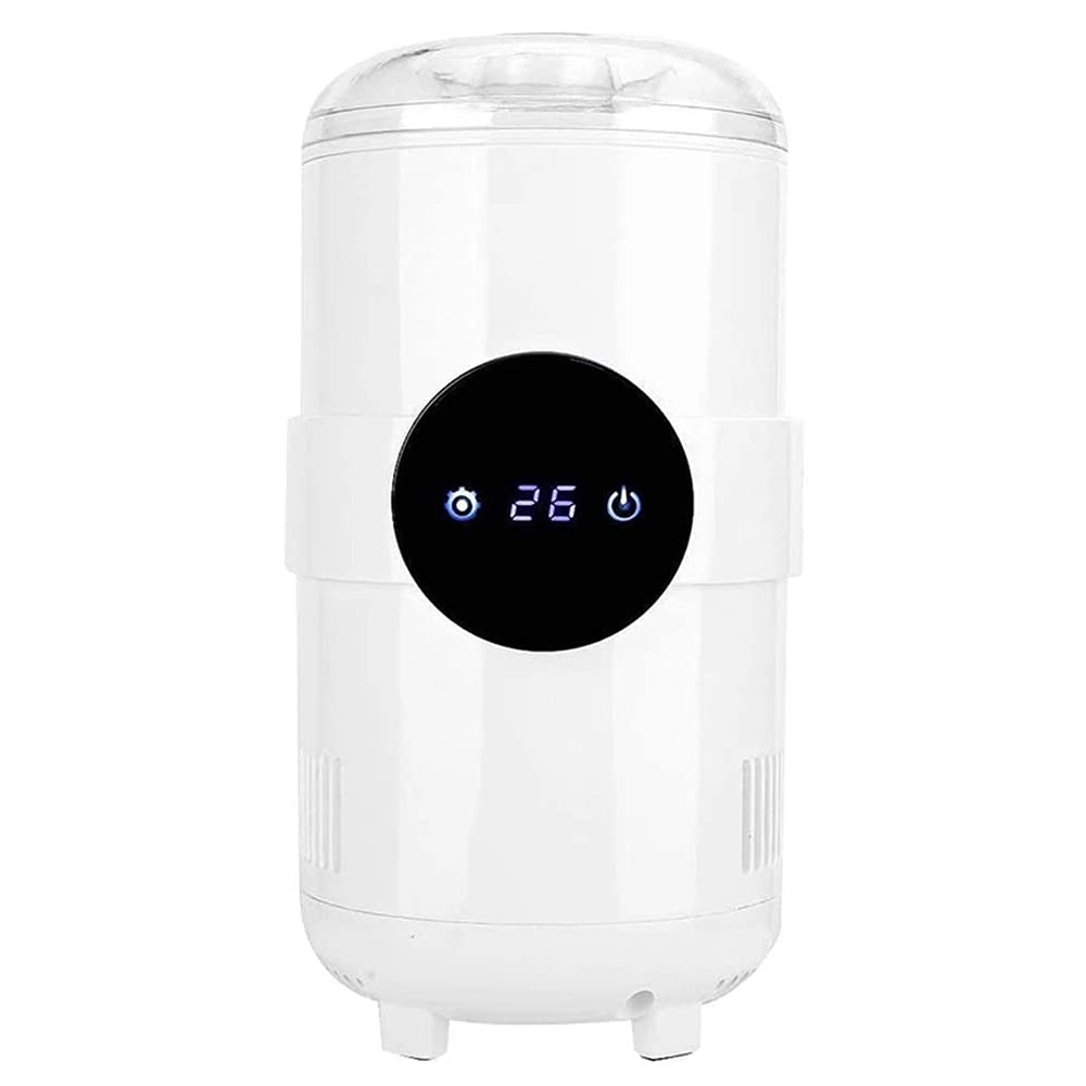 Smart Cooling Cup 2-in-1 Car Cup Cooler & Warmer with LED Temperature Display - Auto Beverage Warmer & Cooler for Coffee, Tea, Beer, Juice - Perfect for Road Trips, Commuting & Office Use