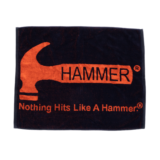 Premium Hammer Loomed Bath Towel Set - Soft & Absorbent Black/Orange Striped Cotton Towels for Spa, Gym & Beach Use