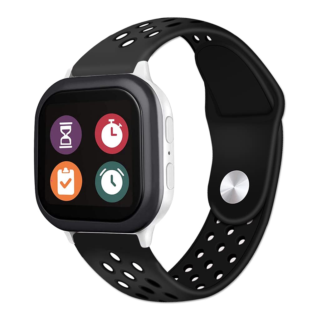 Gizmo Watch Band Replacement for Kids - 20mm Breathable Soft Silicone Strap with Quick Release Pins - Compatible with Verizon Gizmo Watch 2 & 1 - Perfect for School, Play & Everyday Activities
