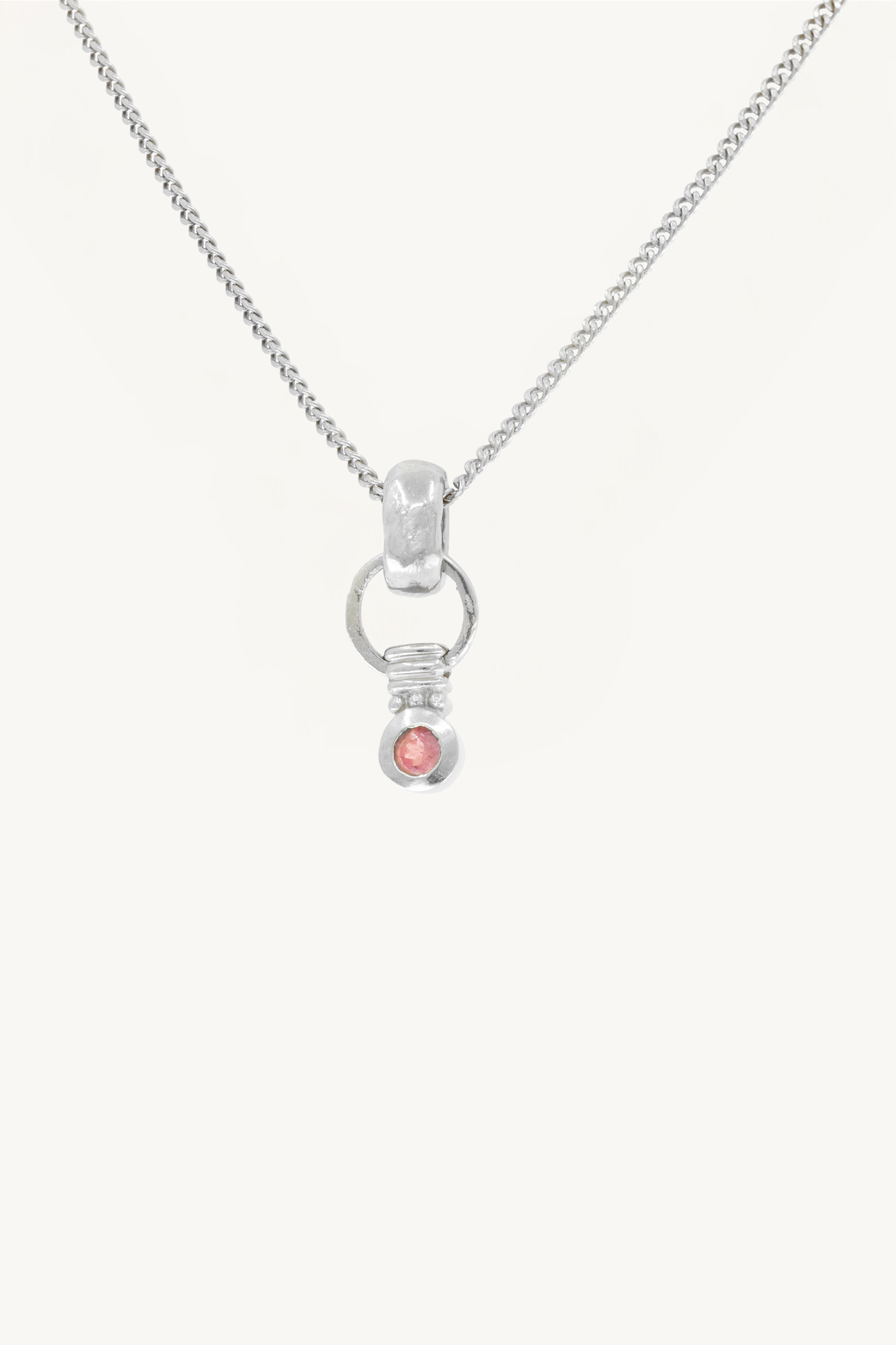 Serena Tourmaline Silver Necklace for Women - Elegant Gemstone Jewelry Gift for Birthday, Anniversary & Special Occasions