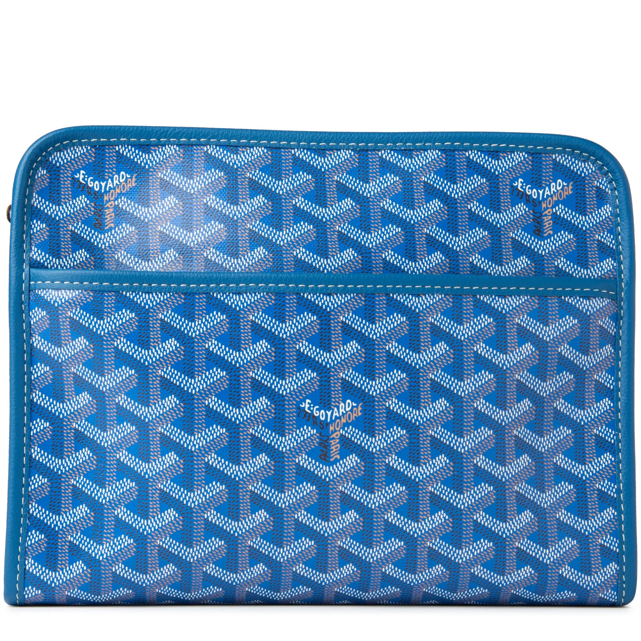 Goyard Jouvence MM Sky Blue Travel Cosmetic Bag | Waterproof Wash Pouch for Toiletries & Makeup | Perfect for Travel, Gym & Daily Use