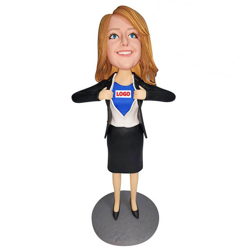 Personalized Bobblehead - Unique Custom Gift for Women, Wife, Girlfriend | Birthday, Anniversary, Wedding Present | Fun Home & Office Decoration