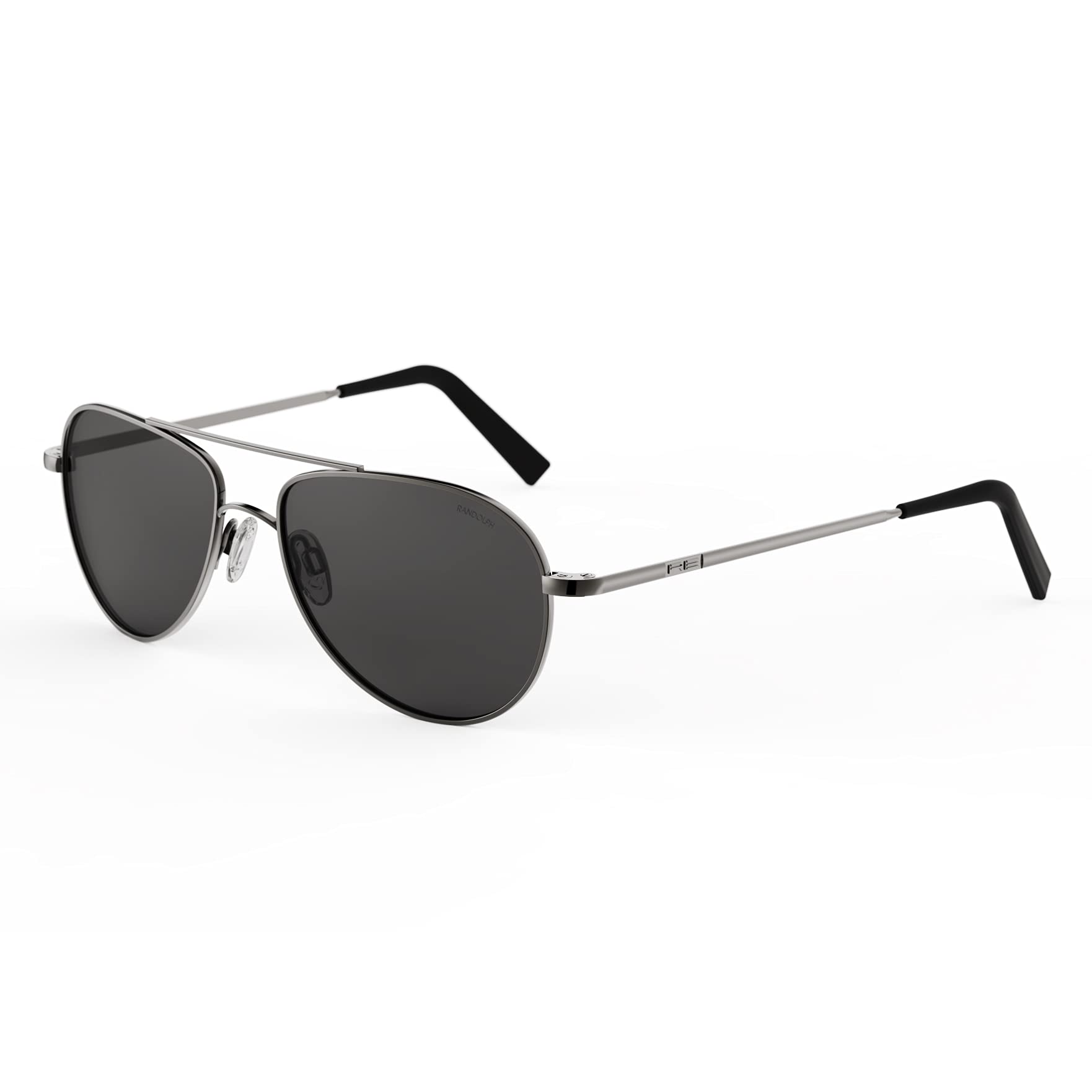 Randolph USA Hawk Authentic Aviator Sunglasses for Men - 100% UV Protection Polarized Lenses - Classic Pilot Style for Driving, Outdoor Sports & Everyday Wear