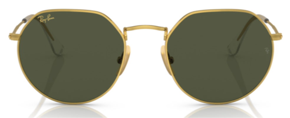 Original Ray-Ban Jack RB8165 921631 Sunglasses - Classic Aviator Style for Men & Women | Perfect for Driving, Outdoor Sports & Fashion Accessories