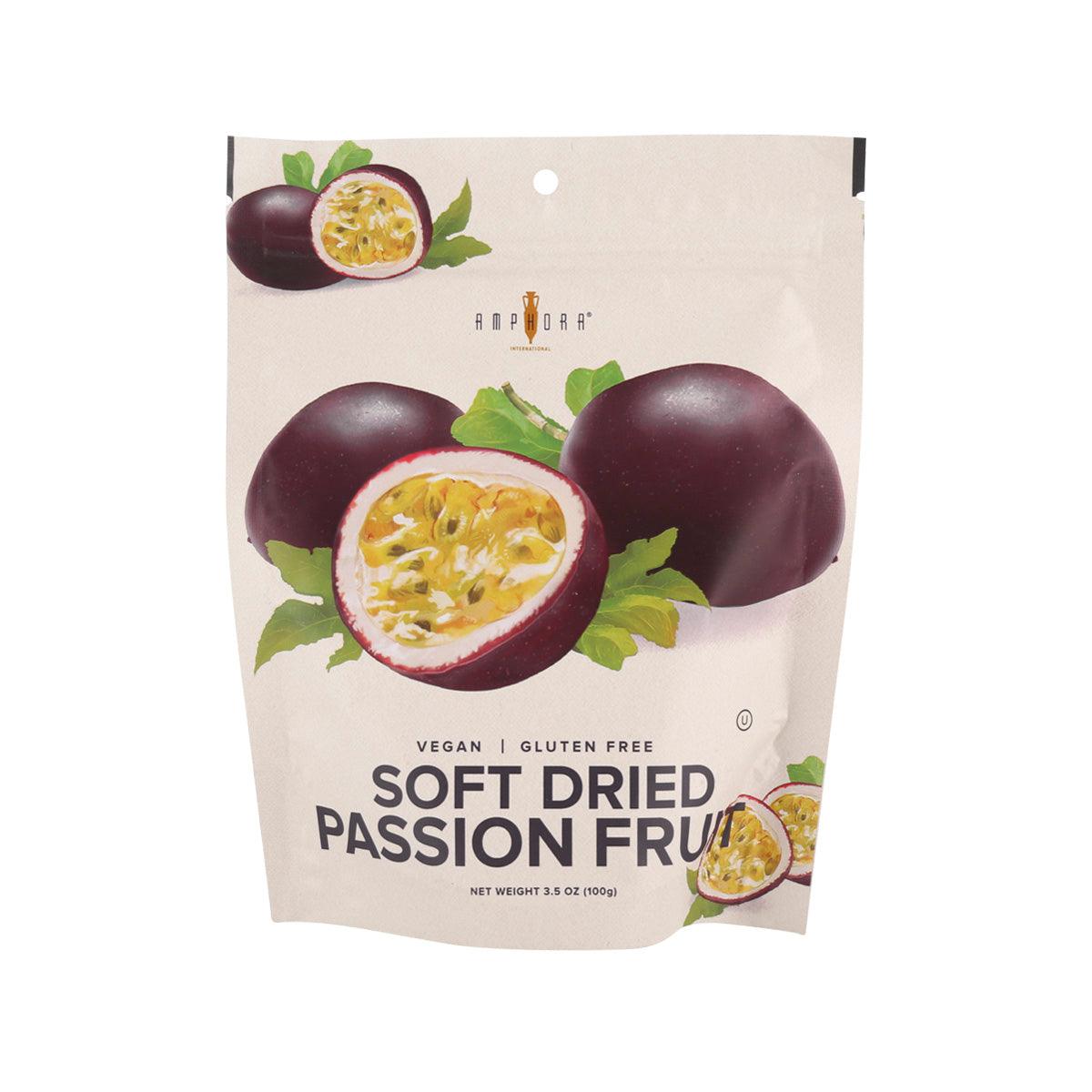 Premium Soft Dried Passion Fruit Snacks - 100g | All Natural, No Sugar Added | Perfect for Healthy Snacking, Baking & Trail Mixes