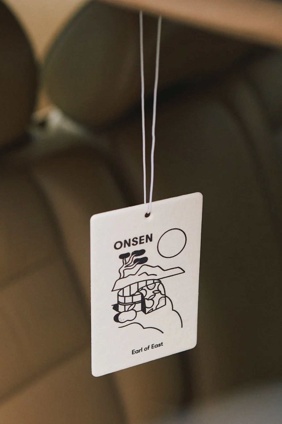 Earl Of East Onsen Scented Air Freshener | Natural Aroma Diffuser for Home, Office & Car | Relaxing Spa Atmosphere