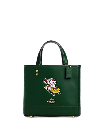 Coach Disney X Coach Dempsey Tote 22 With Sled Motif - Stylish Handbag for Women, Perfect for Work, Travel & Everyday Use
