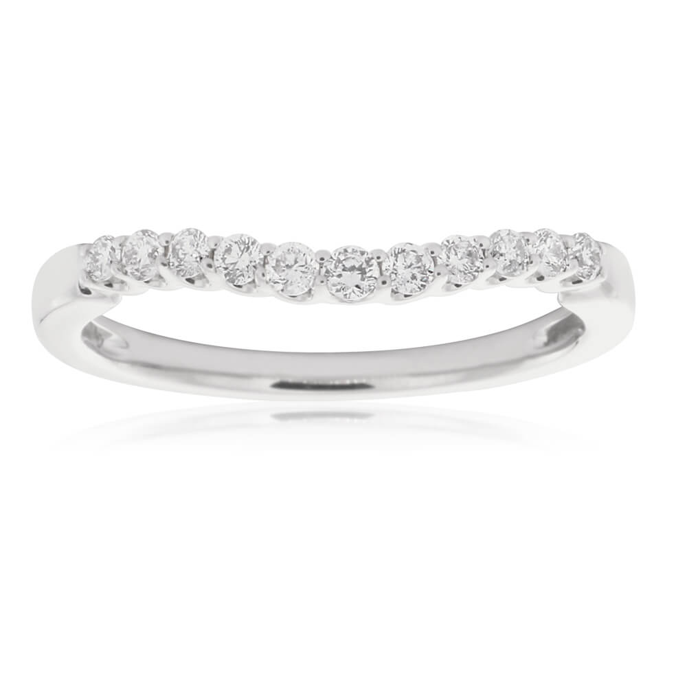 9ct White Gold Diamond Ring - 0.25 Carat Solitaire Engagement Ring for Women, Perfect for Proposals, Anniversaries & Special Occasions
