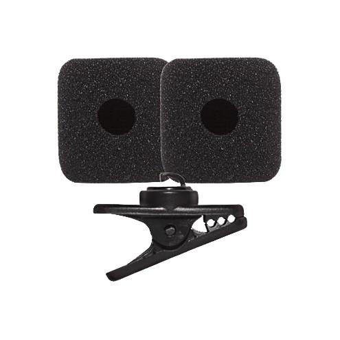 Shure SM31 Microphone Windscreens with Cable Clip - 2 Pack for Professional Audio Recording, Podcasting & Live Performances