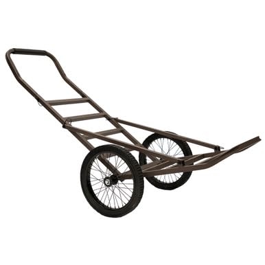 Rogers Workin' Man Deer Cart in Brown - Heavy Duty Hunting Cart for Transporting Game, Camping Gear & Outdoor Equipment | Perfect for Hunters, Campers & Outdoor Enthusiasts