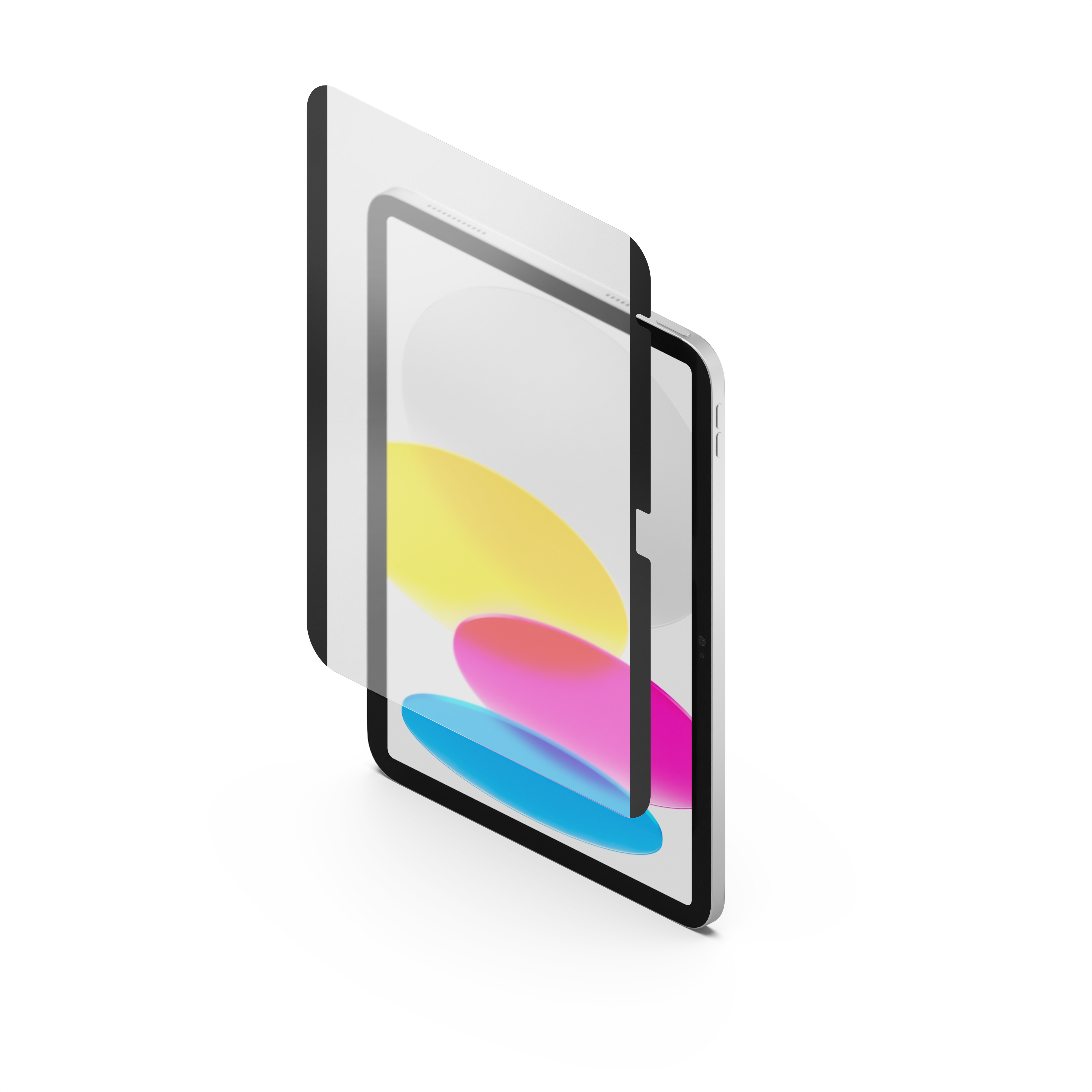 Magnetic Screen Protector for iPad 10th Generation (2022) - Anti-Scratch, Bubble-Free Installation - Perfect for Home, Office & Travel Use