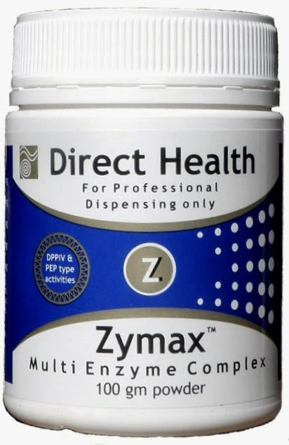 Direct Health Zymax Powder - Premium Digestive Enzyme Supplement for Gut Health & Digestion Support | Ideal for Bloating Relief, Food Intolerance & Nutrient Absorption | Perfect for Daily Wellness Routine