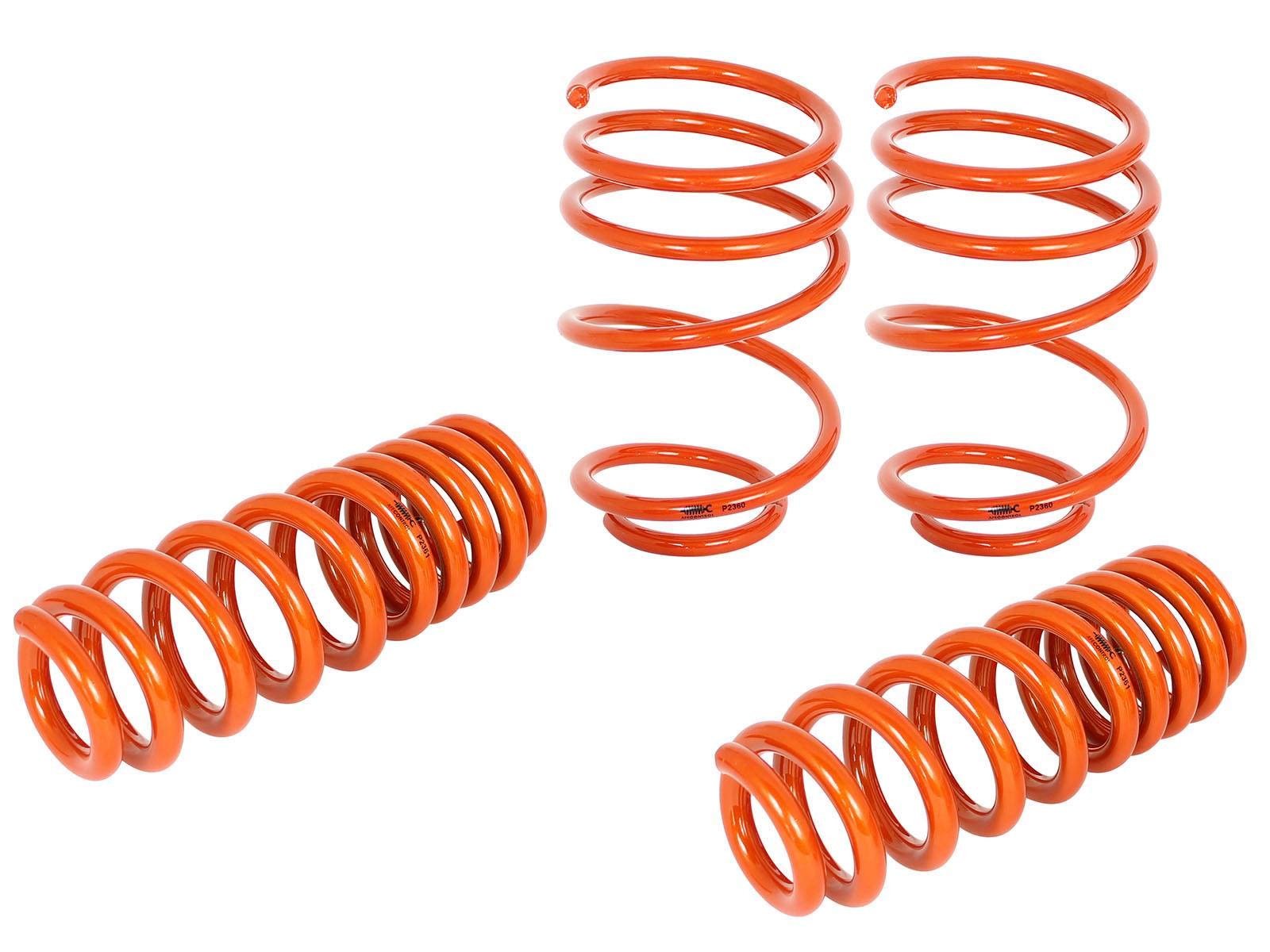 aFe Power 410-503003-N Performance Lowering Springs for Cars & Trucks - Improve Handling & Stance | Perfect for Street Racing & Custom Builds