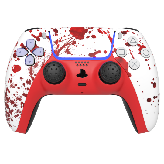 Blood Splatter PS5 Esports Edition Controller - High Performance Gaming Accessory for Competitive Play | Perfect for FPS, Racing & Fighting Games