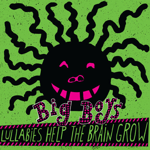 Big Boys Lullabies Help The Brain Grow - Pink Vinyl Record for Baby Sleep & Brain Development - Perfect for Nursery, Bedtime & Relaxation