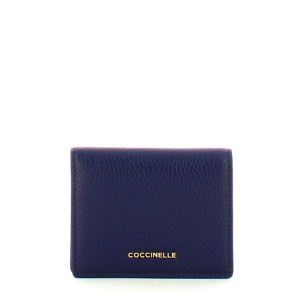Coccinelle Metallic Soft Royal Blue Small Wallet MW511D301 - Elegant & Compact Women's Wallet for Everyday Use, Travel & Gifting