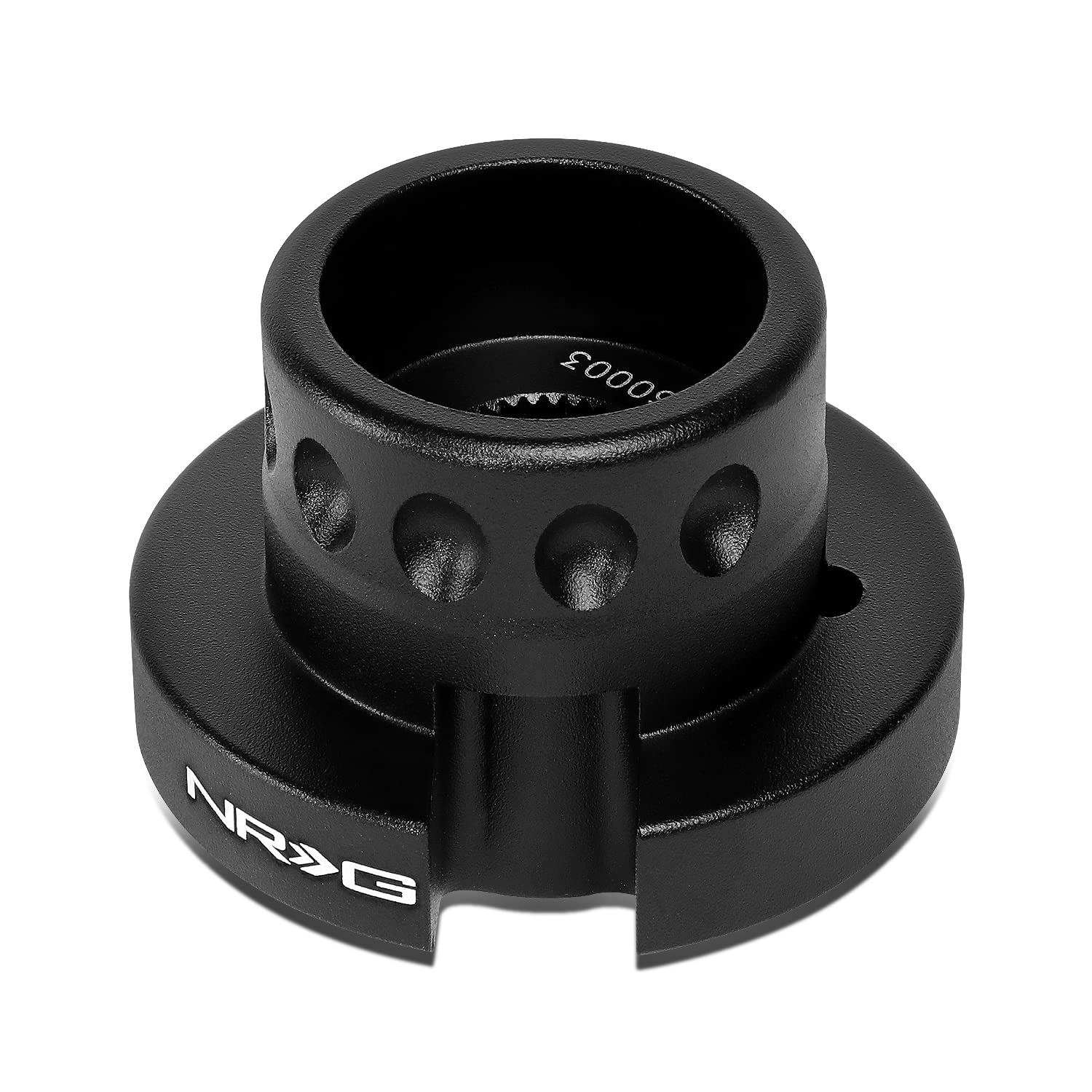 NRG Innovations SRK-RL170H-BK Steering Wheel Short Hub Adapter - Compatible with Dodge, GM, Chevy (1969-1994) & Buick, Cadillac, Oldsmobile (1969+) - Perfect for Car Racing, Drifting & Custom Builds