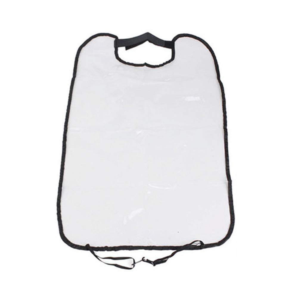 2 Pack Transparent Car Seat Back Protector for Kids - Waterproof Baby Seat Cover, Anti-Scratch & Anti-Stain Mat for Child Car Seats - Perfect for Road Trips, Daily Commutes & Keeping Your Vehicle Clean