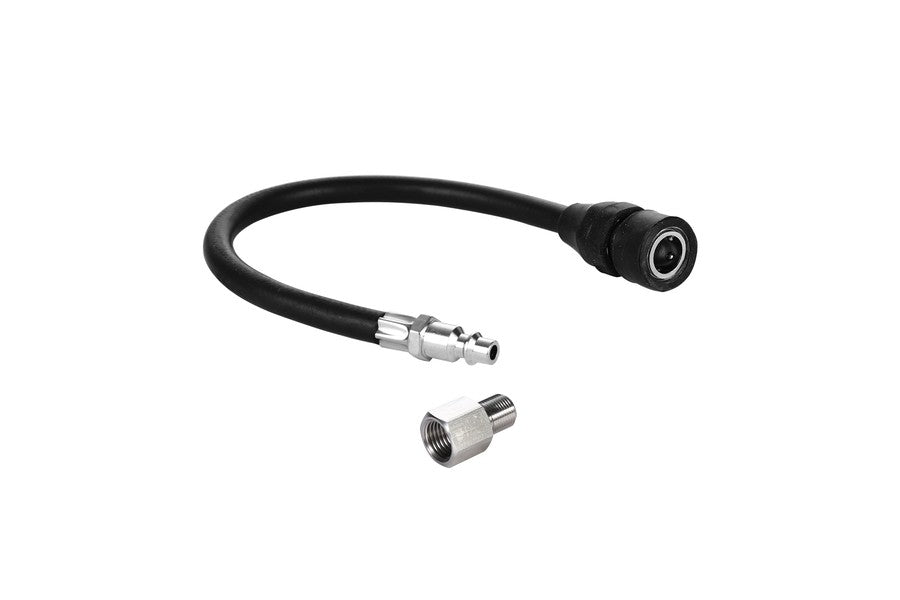 Bulldog Winch Quick Connect Adapter Hose 12 Inch - Heavy Duty Winch Accessory for Off-Road Recovery & Towing - Perfect for Jeeps, Trucks & ATVs