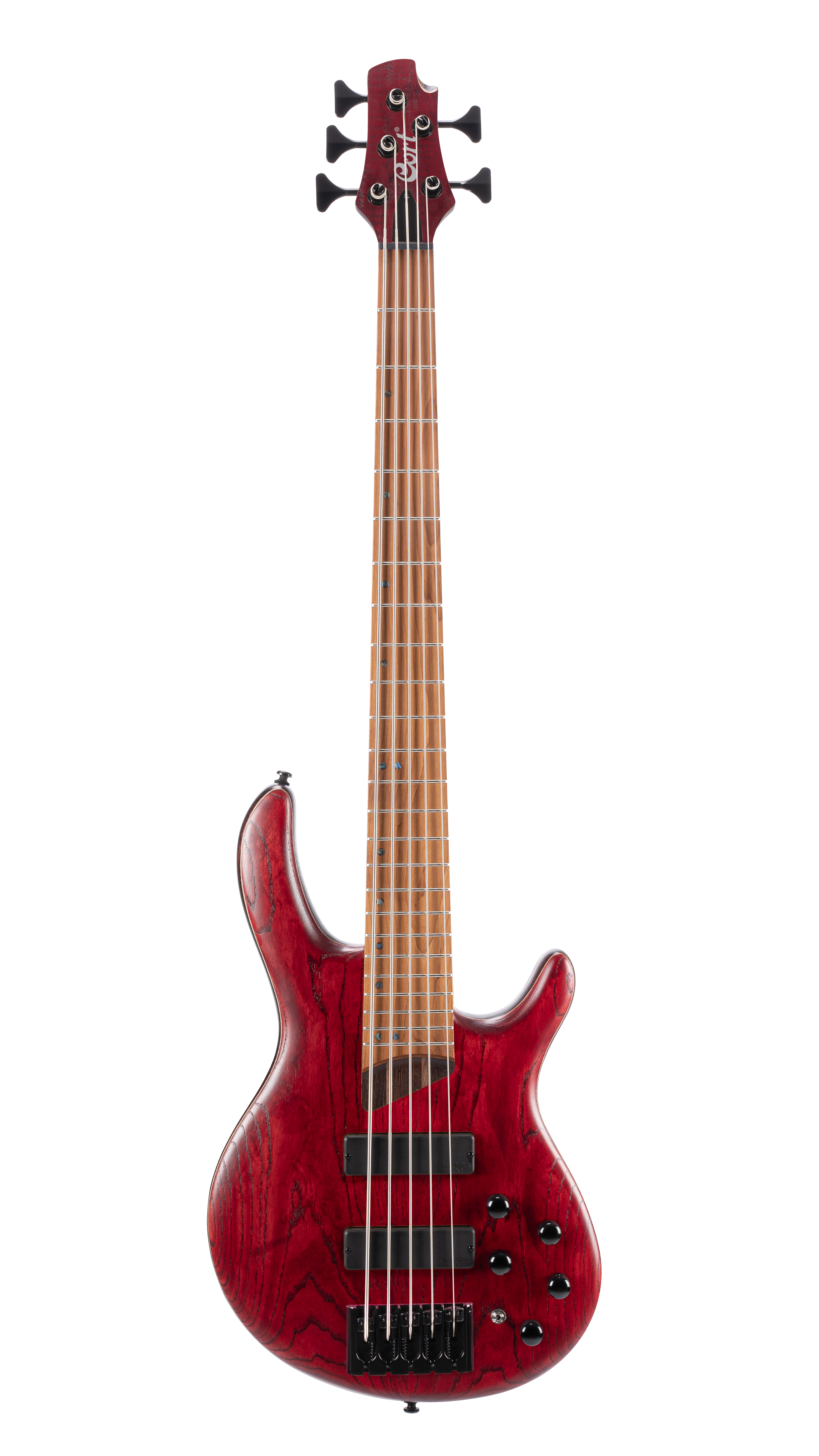 Cort B5 ELEMENT OPBR 5-String Electric Bass Guitar - Burgundy Red Finish | Professional Bass for Live Performances & Studio Recording