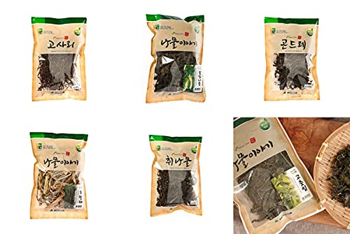 MASUA Premium Dried Greens Variety Pack - 6 Types Bundle | Organic, Nutrient-Rich Superfood for Smoothies, Salads & Cooking | Perfect for Vegan, Keto & Healthy Lifestyle