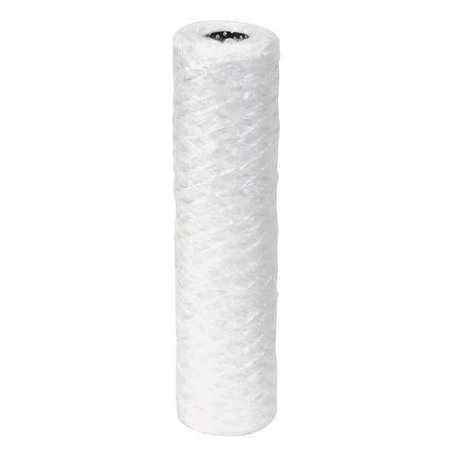 5 GPM 5 Micron String Wound Cartridge Water Filter - 6 Pack | Ideal for Whole House Filtration, Well Water Treatment & Sediment Removal