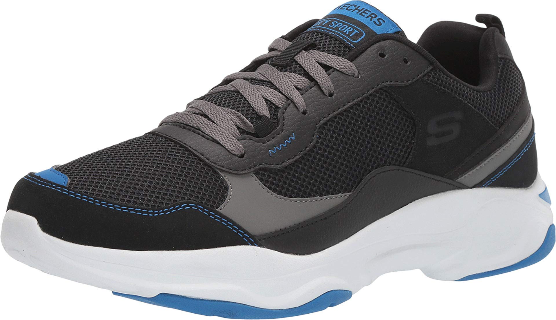 Skechers Men's Shine Box Sneakers - Lightweight Comfortable Walking Shoes for Men | Perfect for Casual Wear, Gym & Outdoor Activities