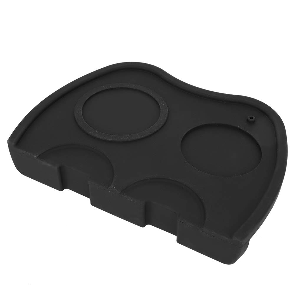 Alvinlite Silicone Coffee Moisture-Proof Non-Slip Pad - Powder Seat Accessories for Espresso Machines - Perfect for Home, Office & Cafe Use