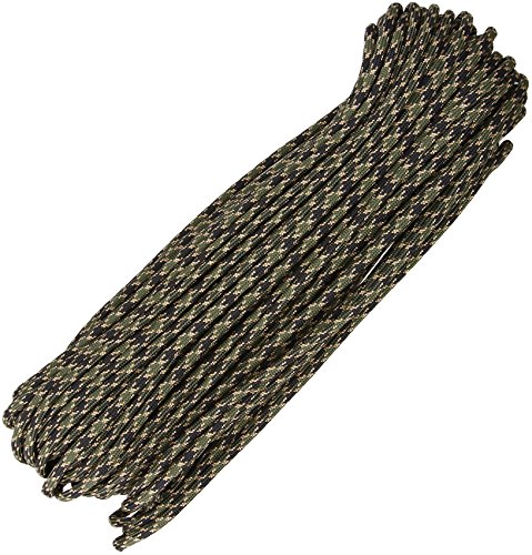 100ft Marbles Parachute Cord - Premium 550 Paracord for Outdoor Survival, Camping & Hiking Gear - Veteran Owned Business