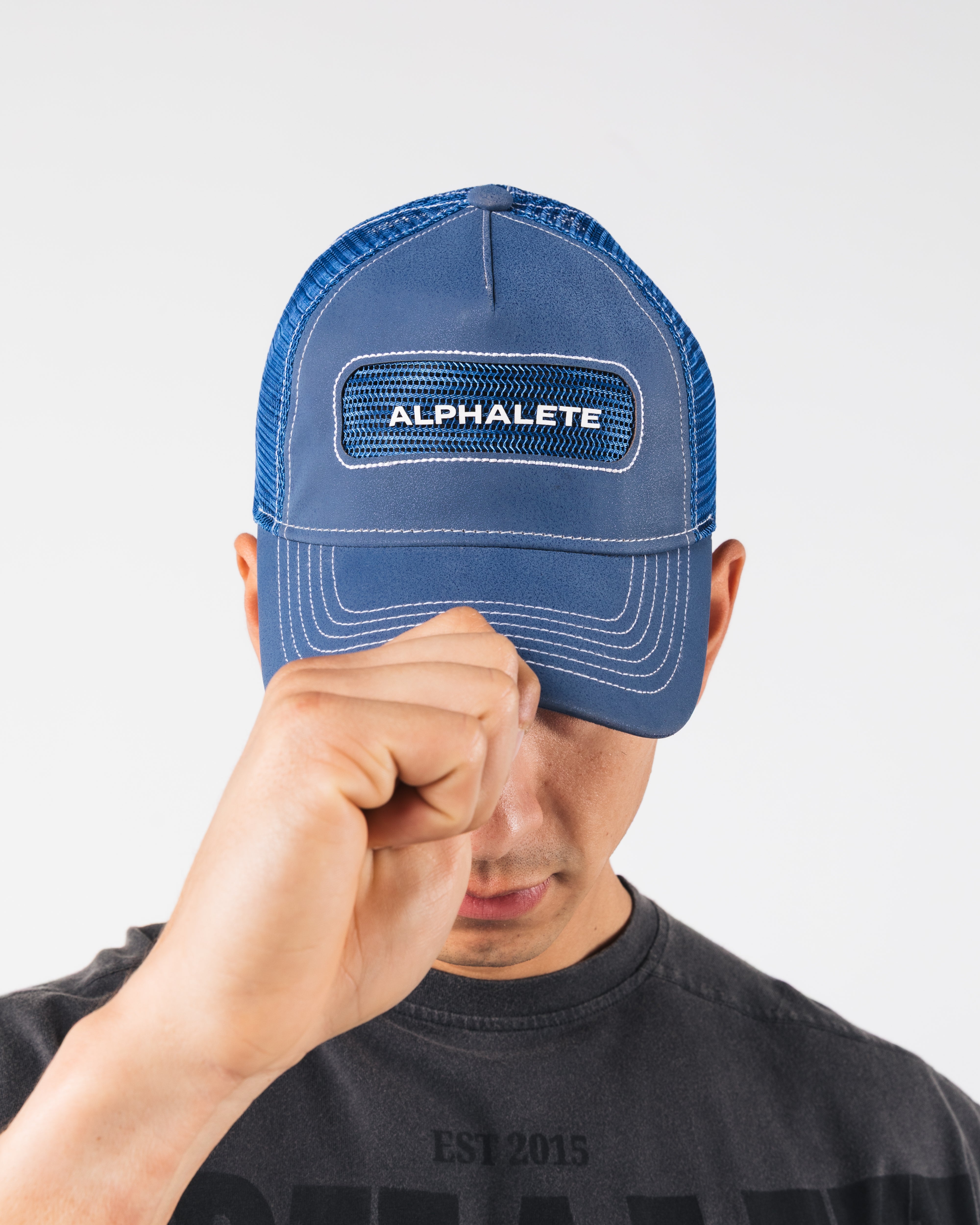 Core Trucker Hat - Varsity Blue | Adjustable Snapback Cap for Men & Women | Perfect for Outdoor Activities, Sports, and Casual Wear