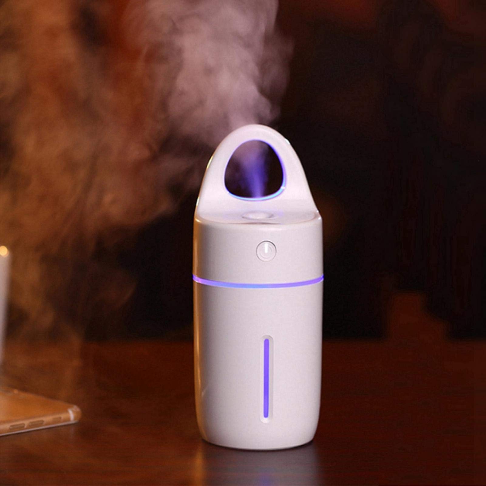Portable 175ml Essential Oil Diffuser & Humidifier - USB Rechargeable, Ultra-Quiet for Travel, Office, Yoga & Bedroom | Aromatherapy Mist Maker with Noise Reduction Technology
