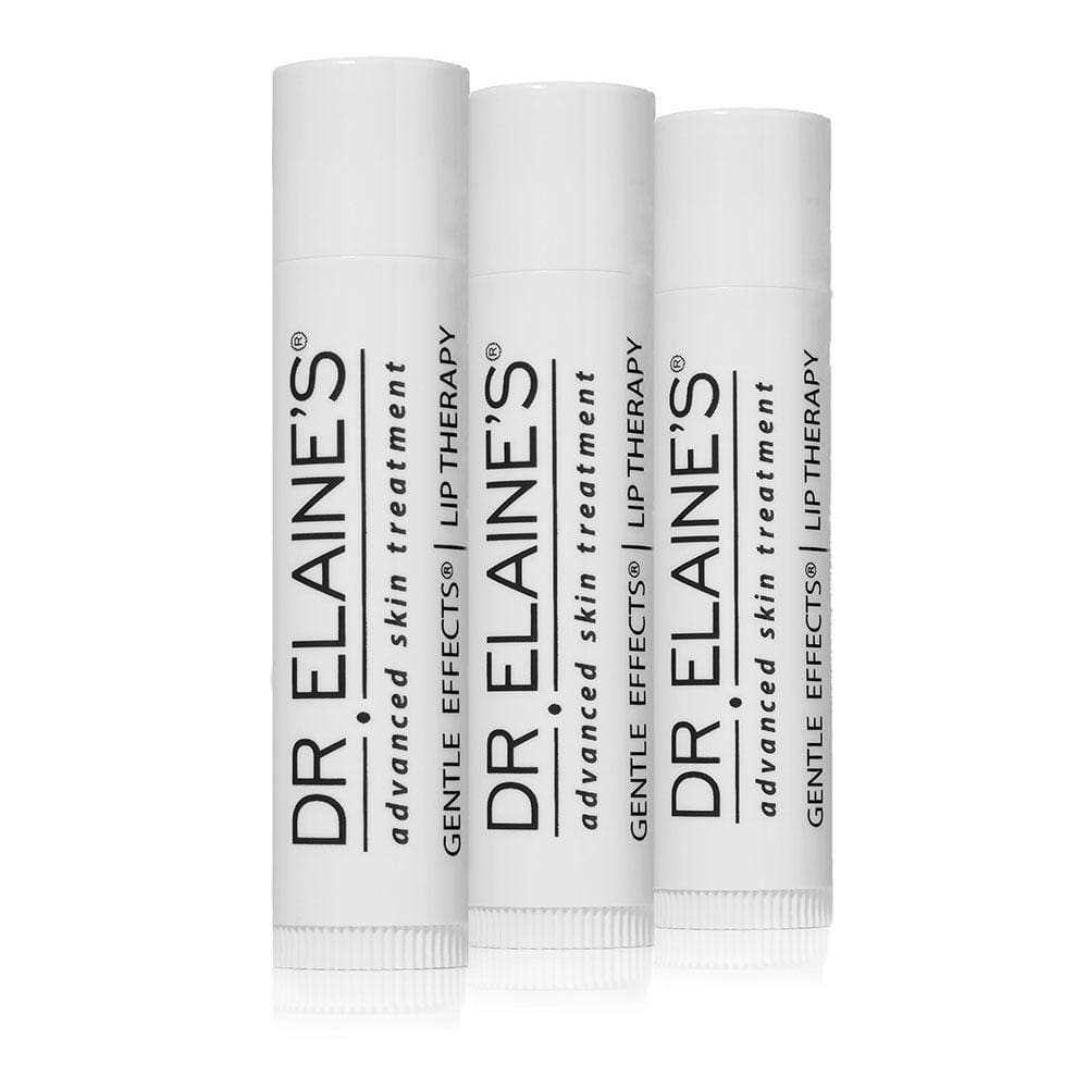 Best Lip Therapy Balm Set of 3 - Moisturizing & Healing Lip Care for Dry, Chapped Lips - Perfect for Winter, Travel & Daily Use