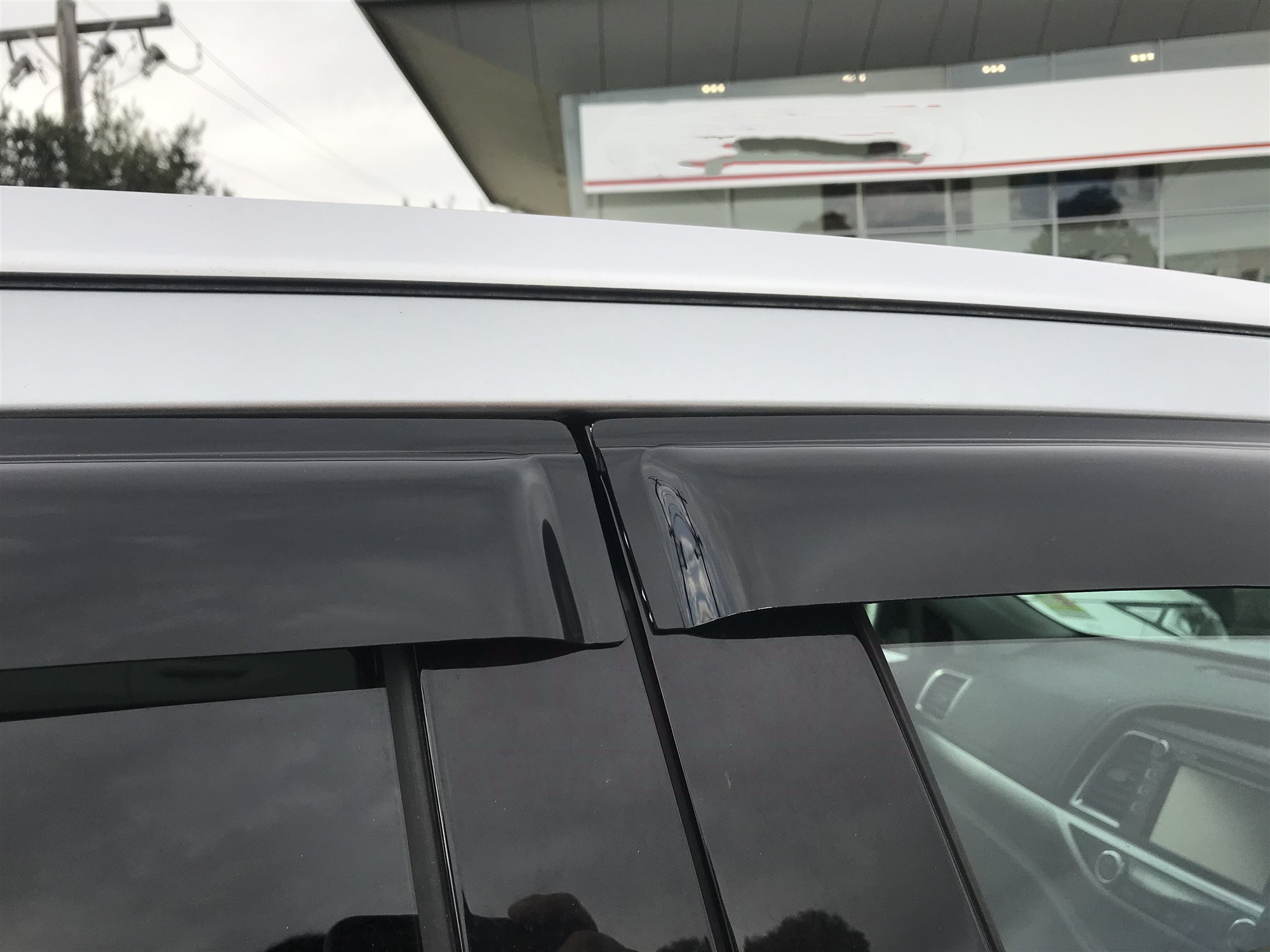 Toyota Kluger 2013-2020 Weather Shields - Car Window Rain Guards for All-Weather Protection | Perfect for Rainy Days & Highway Driving