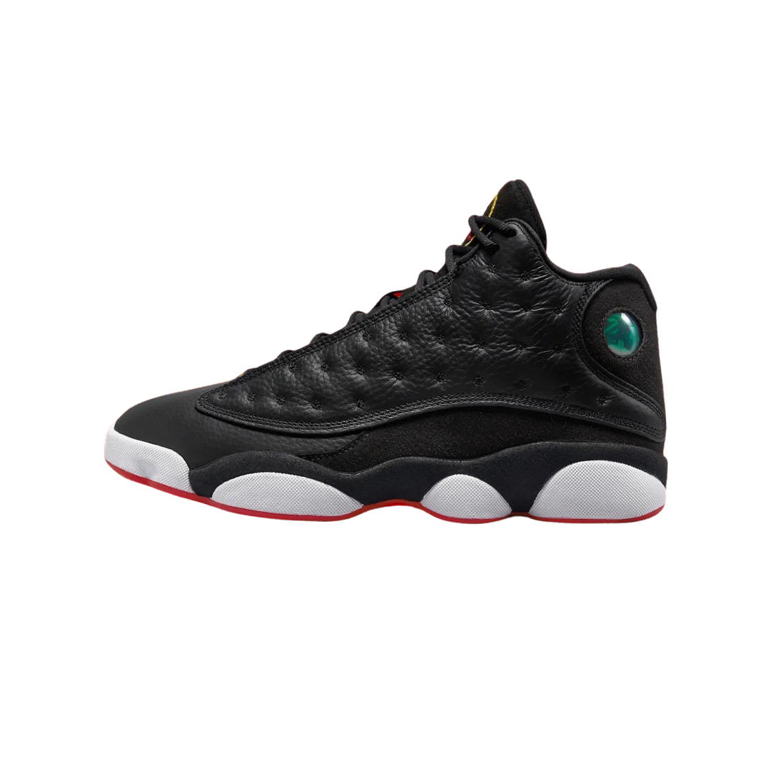 Air Jordan 13 Retro Playoffs Basketball Shoes - Black/Varsity Red/White - Men's High-Top Sneakers for Basketball & Streetwear Fashion
