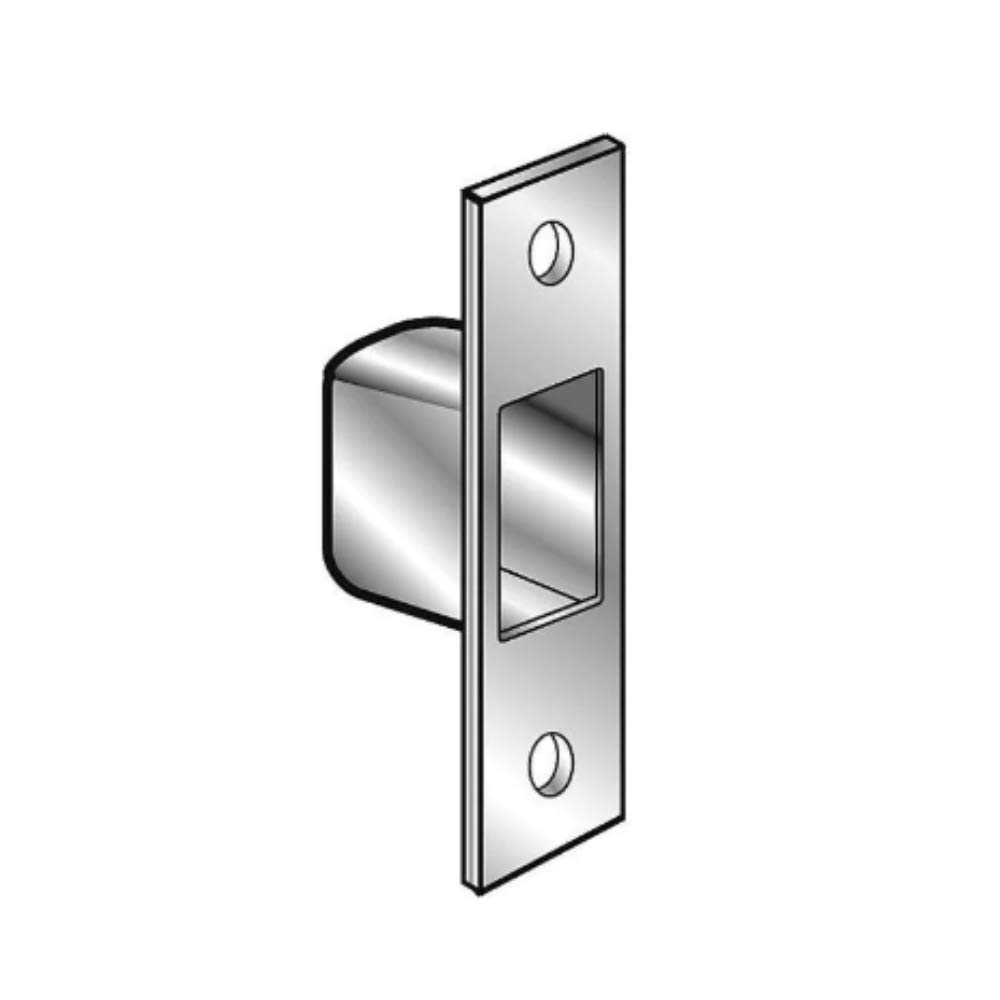Stainless Steel Box Strike Plate - Heavy Duty Door Reinforcement (Pack of 3) - Perfect for Home Security & Door Frame Protection