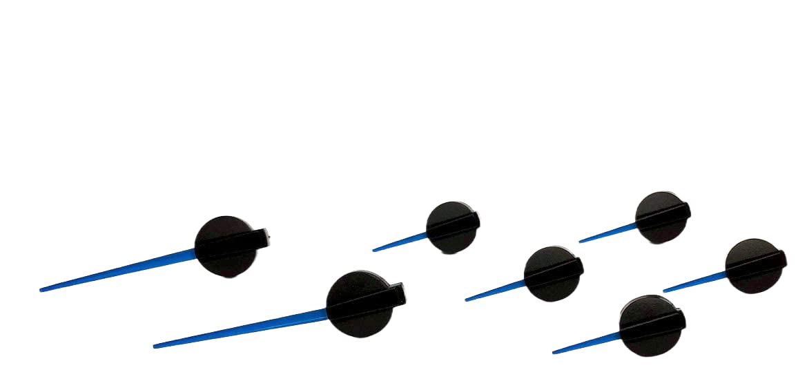 Tanin Auto Electronix 7-Pack Blue Speedometer Gauge Needles for Chevy & GMC Trucks - Compatible with Instrument Clusters - Perfect for Dashboard Repair & Customization
