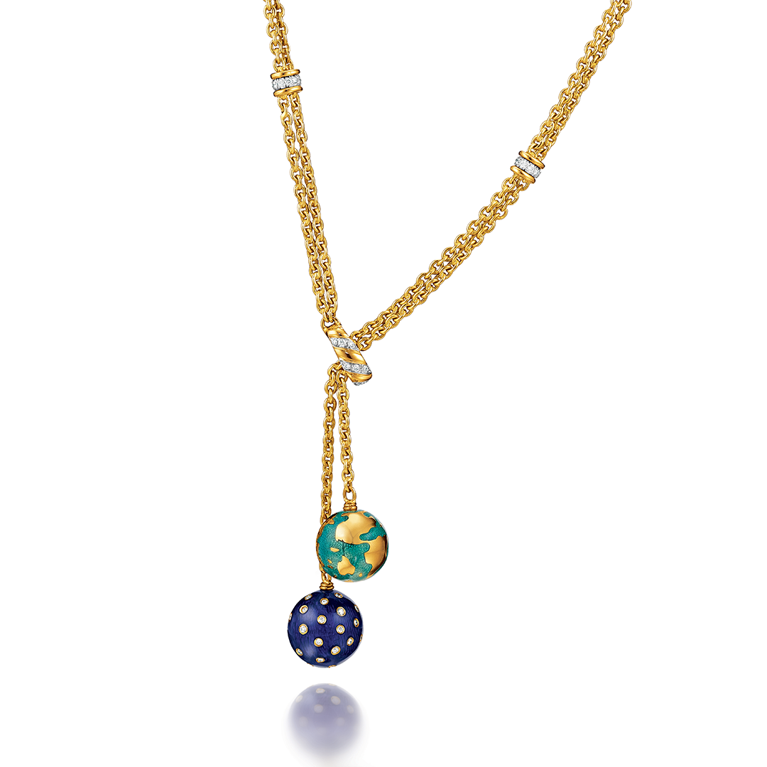 Elegant Night & Day Lariat Necklace for Women - Adjustable Layered Pendant Chain for Casual & Formal Occasions - Perfect for Date Nights, Office Wear & Special Events