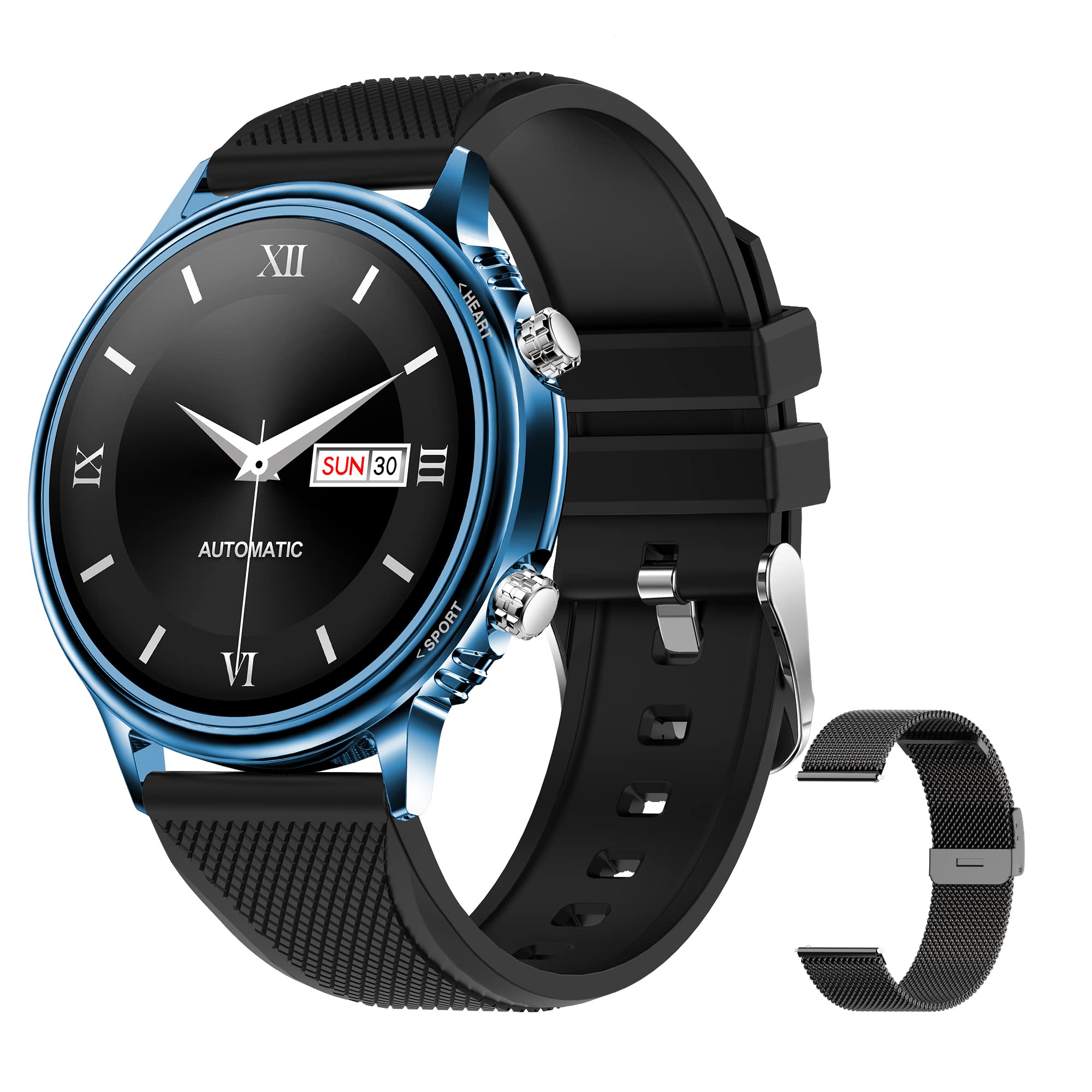 Smart Fitness Watch for Android iOS - Heart Rate, Sleep Monitor for Men & Women - Sports & Daily Use