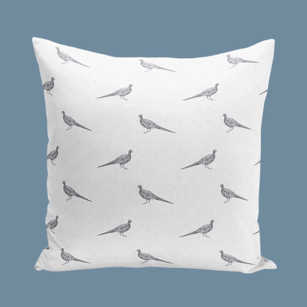 Premium Fontmell Pheasant Throw Pillow Covers - Soft Decorative Cushions for Sofa, Bed & Home Decor - Perfect for Living Room, Bedroom & Farmhouse Style