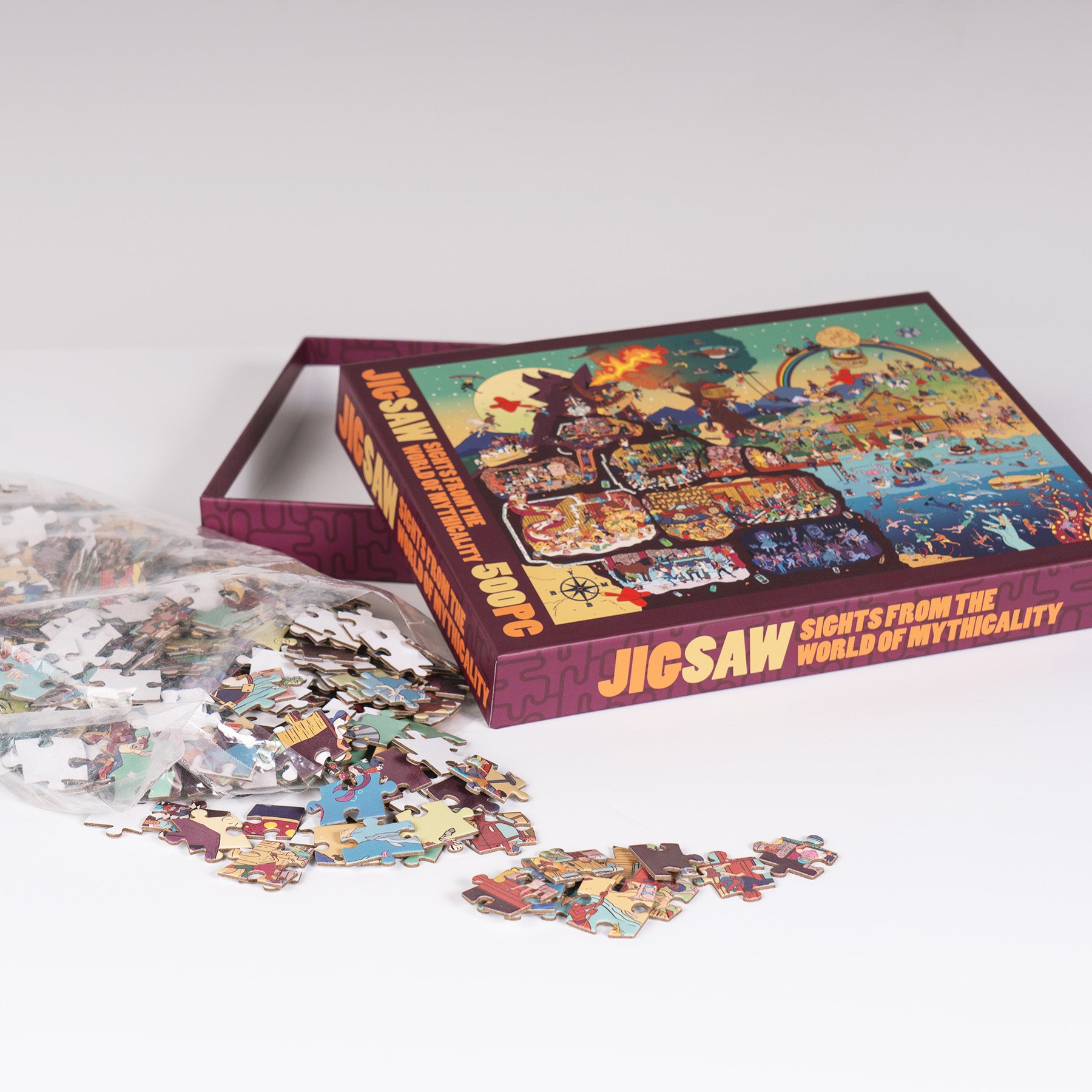 Mythical Creatures Jigsaw Puzzle - 1000 Piece Fantasy Puzzle for Adults & Teens - Perfect for Family Game Night & Relaxation