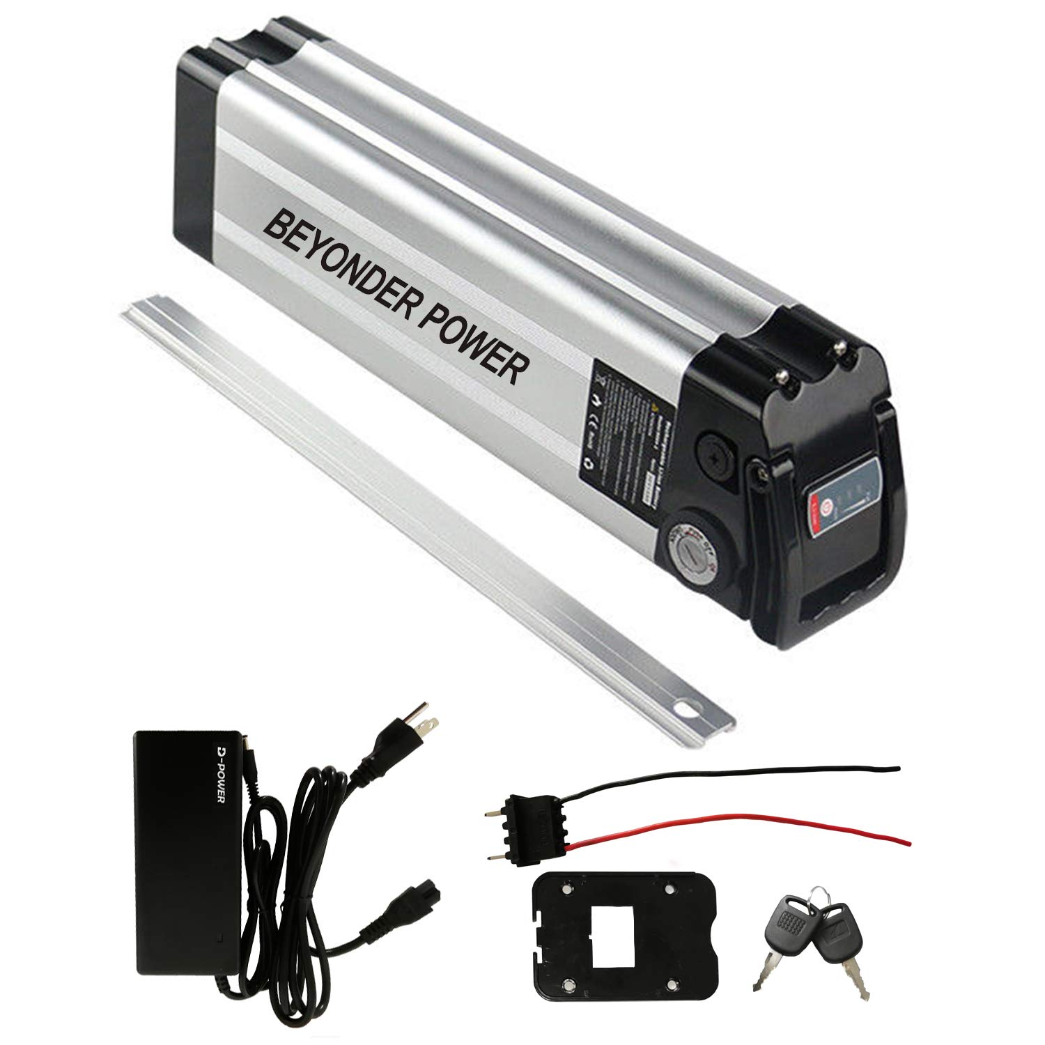Beyonder Power 36V 48V Ebike Battery - Lithium Battery Pack with Charger for 250W-1000W Electric Bicycle Motors | Fast US Shipping | Perfect for Commuting, Mountain Biking & Urban Riding