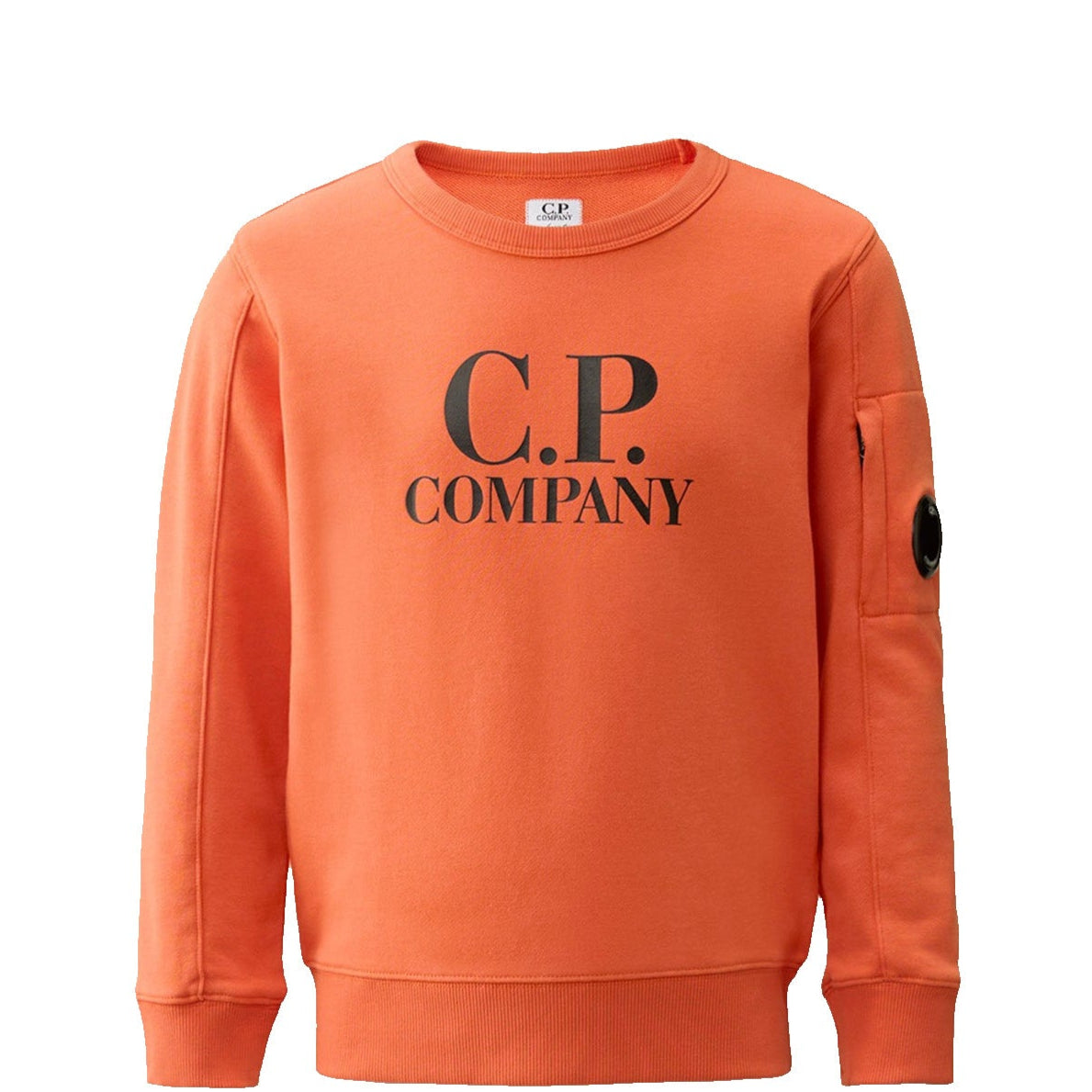 CP Company Junior Lens Logo Sweatshirt for Boys | Trendy Streetwear Hoodie | Comfortable Cotton Pullover for School & Casual Wear