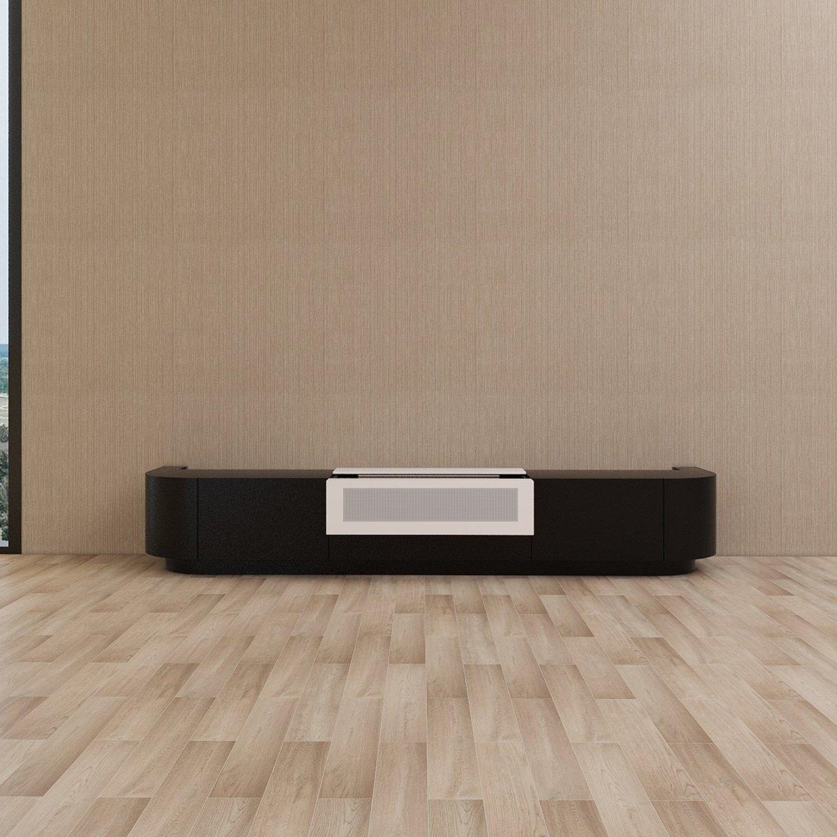 VIVIDSTORM Motorized Laser TV Cabinet Florence - Premium Home Theater Furniture for Living Room & Entertainment Spaces