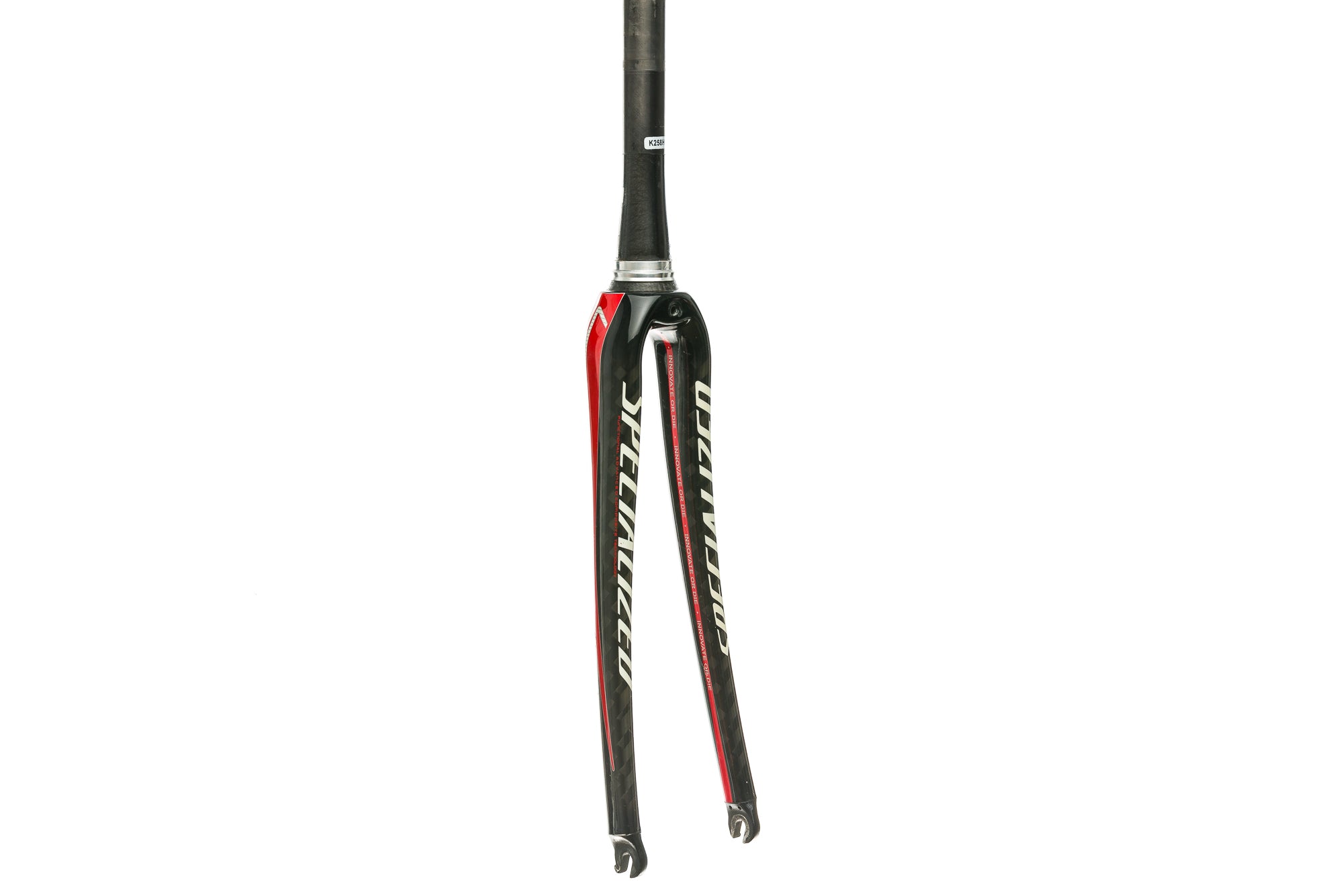 Specialized Tarmac SL Road Bike Fork 700c Carbon Fiber 9x100mm QR Tapered - Black & Red - Perfect for Road Cycling & Performance Upgrades