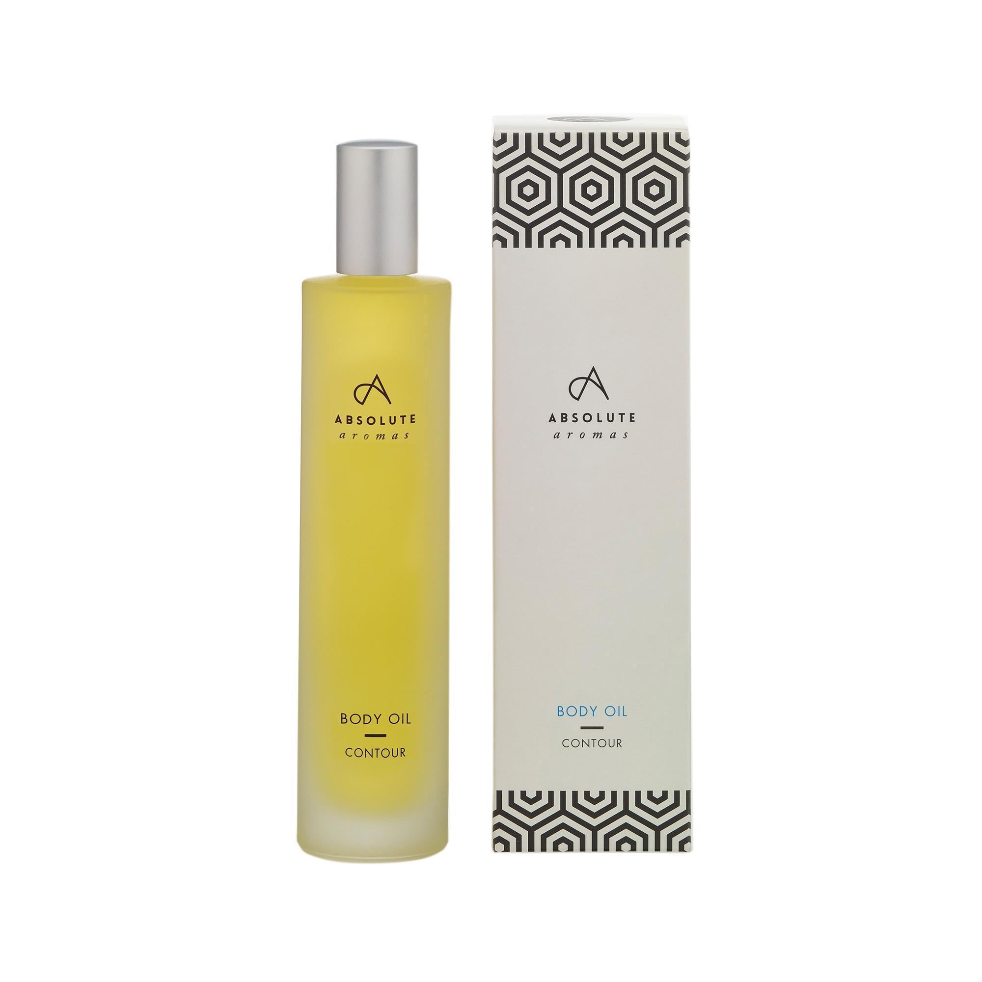 Absolute Aromas Contour Body Oil - Firming & Hydrating Essential Oil for Skin Tightening & Cellulite Reduction | Perfect for Massage, Post-Workout Recovery & Spa Days