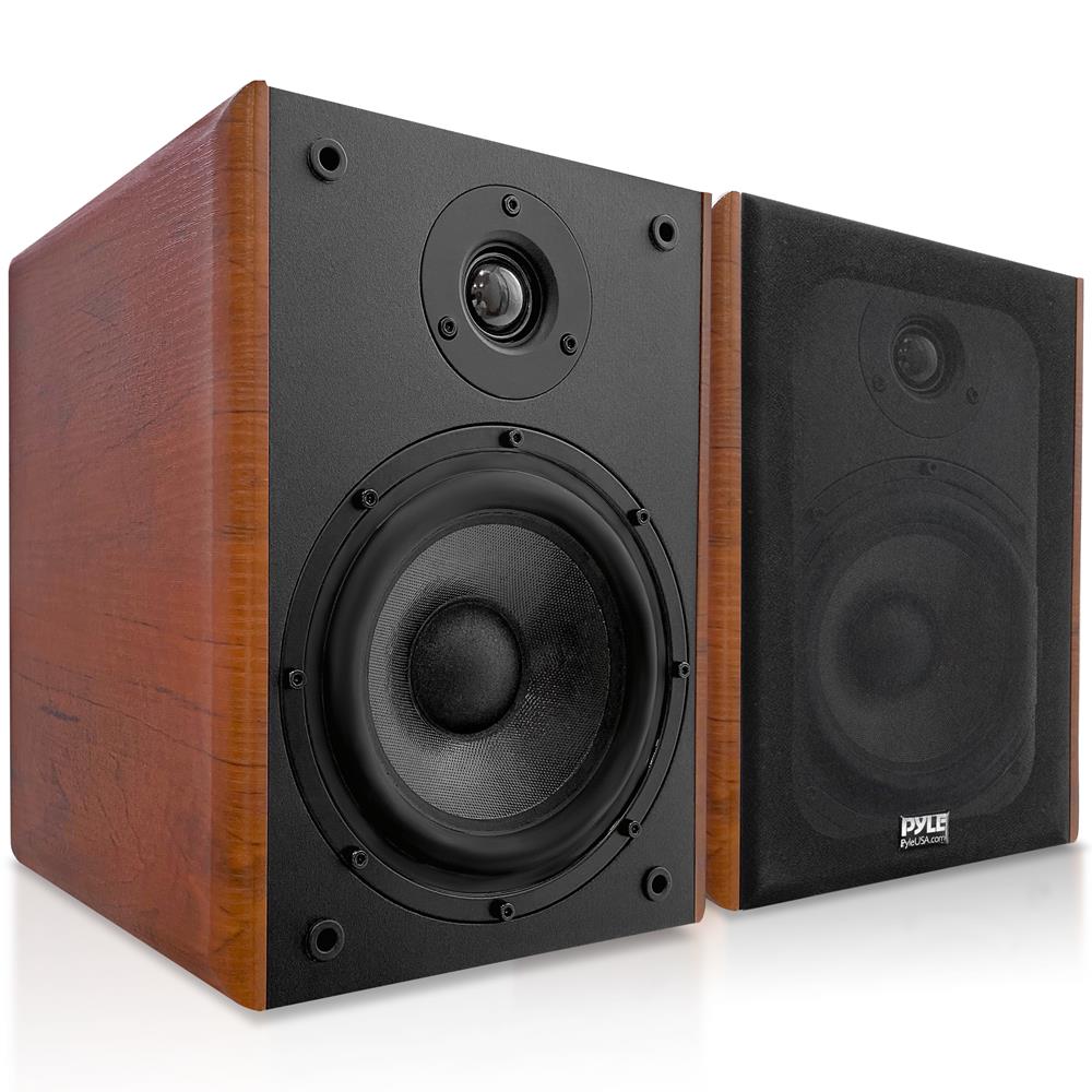 Premium Home Theater Bookshelf Speakers - High-Quality Sound for Movies & Music - Perfect for Living Room, Gaming & Home Audio Systems