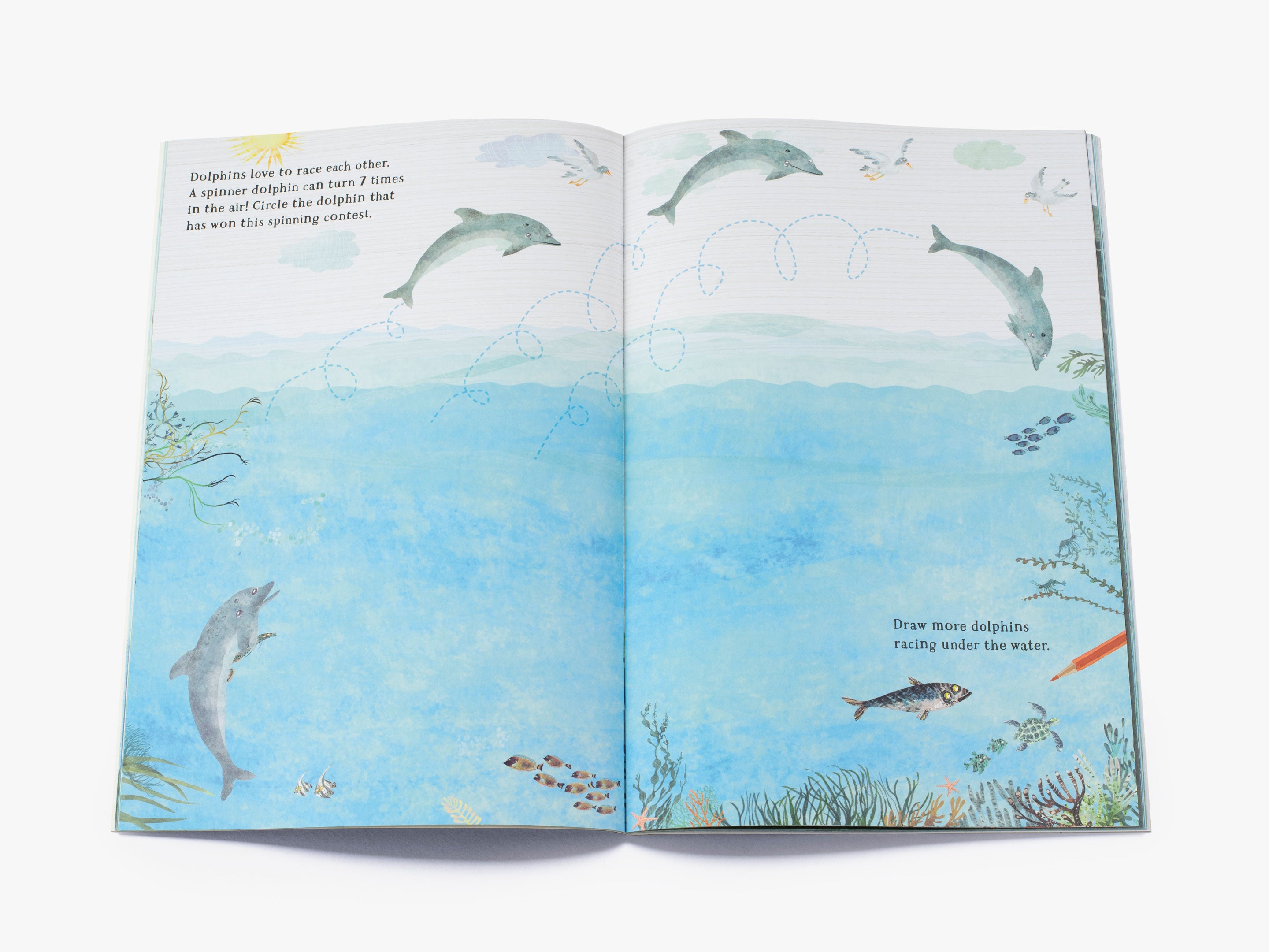 The Big Sticker Book of the Blue - Over 500 Reusable Stickers for Kids | Fun Ocean & Sea Life Activity Book | Perfect for Travel, Birthday Gifts & Classroom Learning (The Big Book Series)