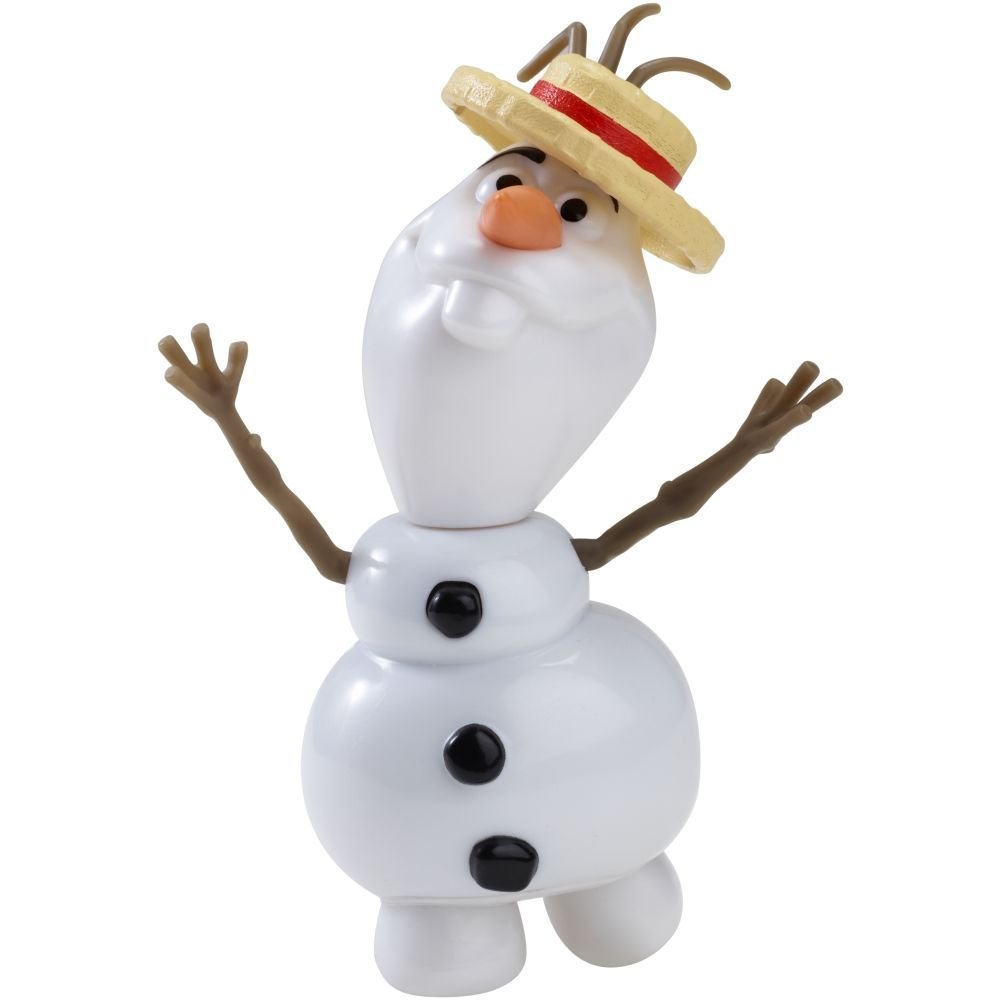 Disney Frozen Summer Singing Olaf Doll - Official Elsa & Anna's Snowman Toy with Melody for Kids' Birthday Party & Summer Playtime